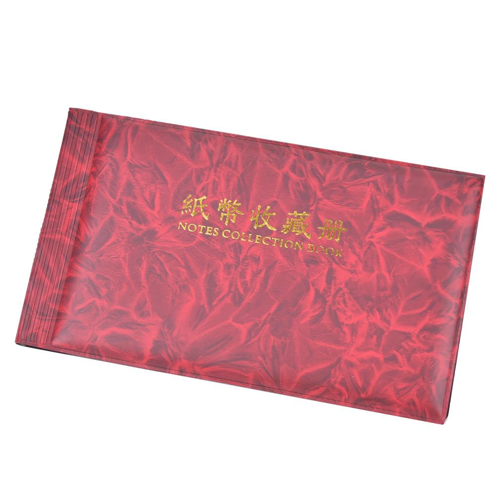 30 страниц бумажных денег, коллекция банкнот, альбом для хранения книг, держатель для купюр