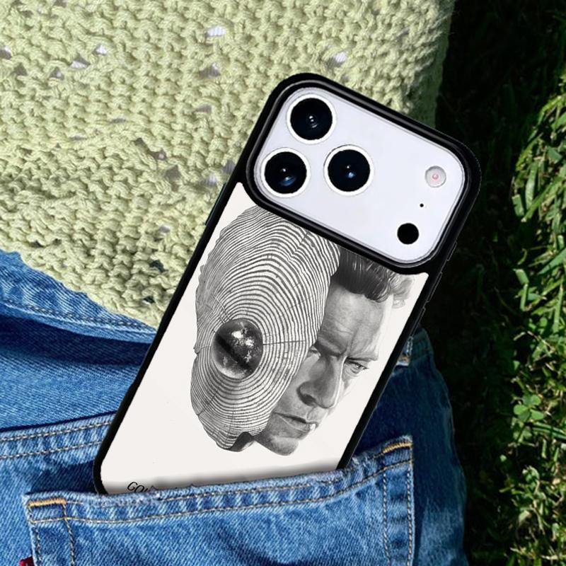 Сериал Твин Пикс Чехол для телефона Дейл Купер для iPhone 17 AIR 16 Pro Max 15 14 Pro 11 12 13 Ударопрочный силиконовый чехол