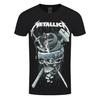 Metallica Футболка унисекс с логотипом истории для взрослых