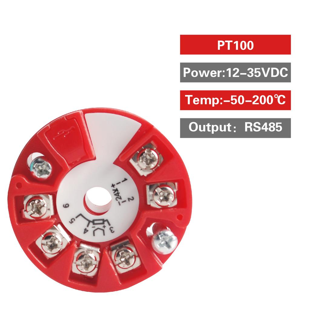 Programmable Temperature Transmitter PT100 PT1000 K Type Thermocouple to 4-20mA Converter Industrial Signal Conditioner