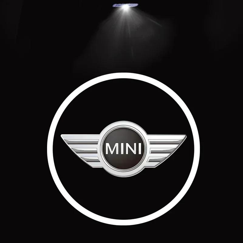 2Pcs Led Welcome Light Car Door Projector Lamps For BMW Mini Cooper One S JCW Countryman R56 R50 R53 F56 F55 R60 R57 Accessories TA1