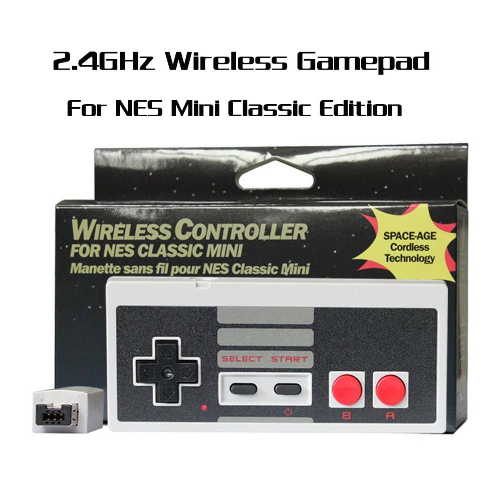 Для Nintendo USB NES Mini Bluetooth Беспроводной Геймпад Классический Джойстик Контроллер