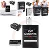Our Moments Romantic Couples Board Game With 100 Thought-provoking Cards