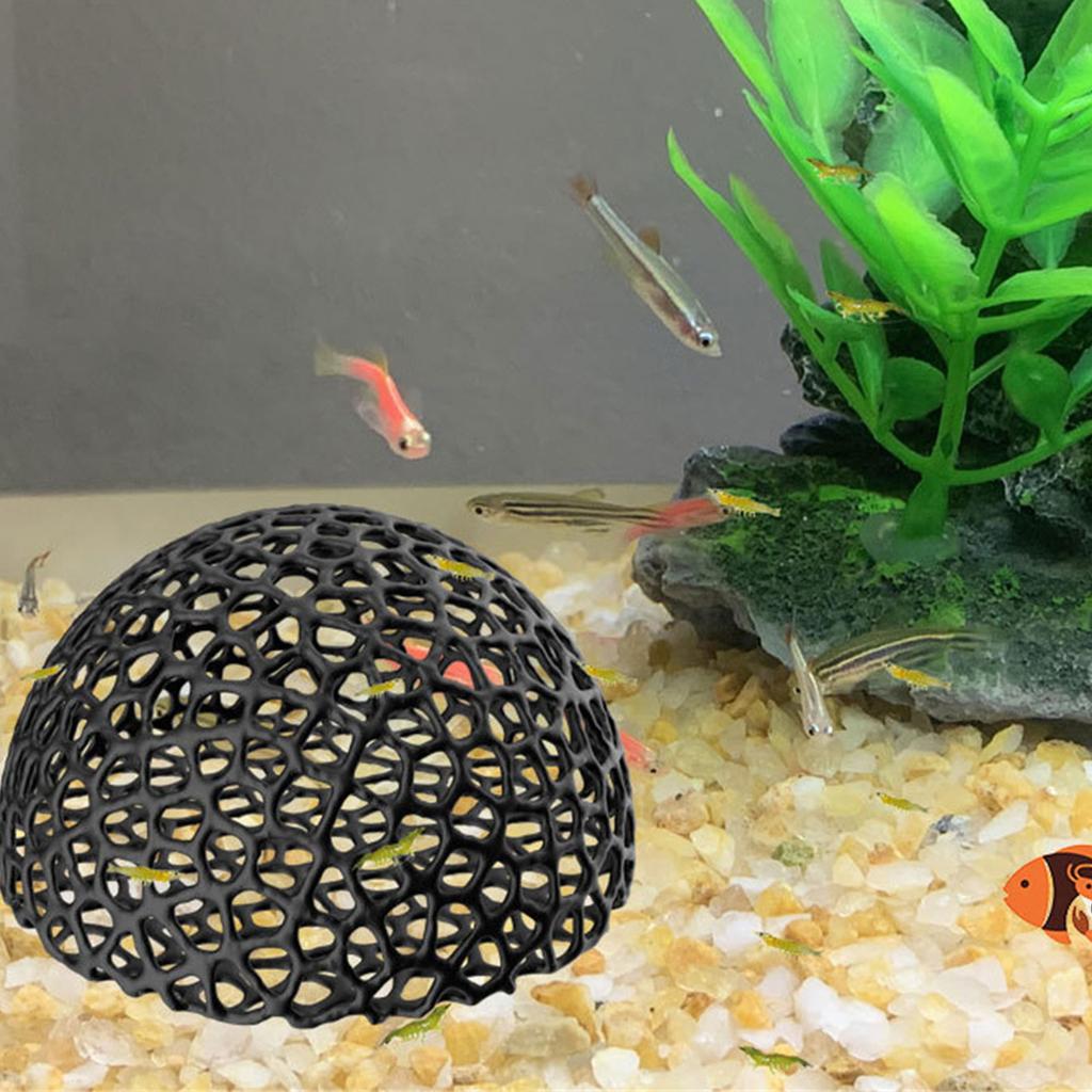 Искусственная пещера для отдыха, укрытие, декор для аквариума, ландшафт для украшения аквариума, ландшафтный дизайн, внешний вид купола