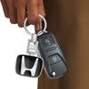 Car Keychain Car Emblem Gift with Key Ring Auto Accessories for Honda Civic Accord CRV HRV Fit Jazz City Odyssey Jade Vezel CRX CRZ