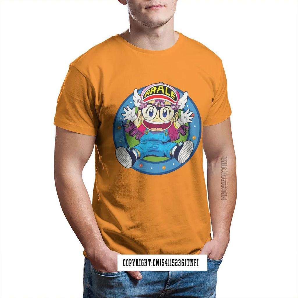 Arale Norimaki Happy Dr Slump японская черная футболка унисекса Homme футболки 100% хлопок унисекс