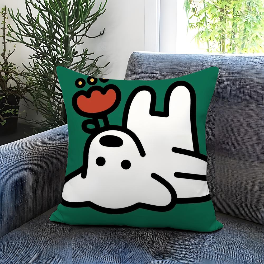 Trendy MMatsuiable Cushion Cover Comfortable Reversible Pillow Cover Ideal for Car Sofa Bedroom Beyond