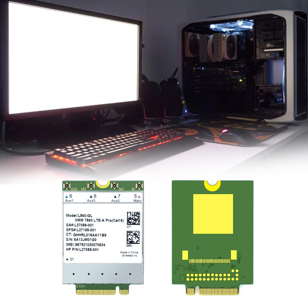 L860-GL 4G карта Cat16 модуль 4G SPS- L27188-001 FDD-LTE TDD-LTE Wlan-адаптер для ноутбуков Elitebook X360 830 840 850