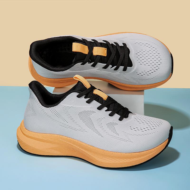 Новые мужские летние сетчатые дышащие повседневные кроссовки с широкой колодкой, спортивные кроссовки для бега, обувь для большой головы, толстая широкая подошва, подъем