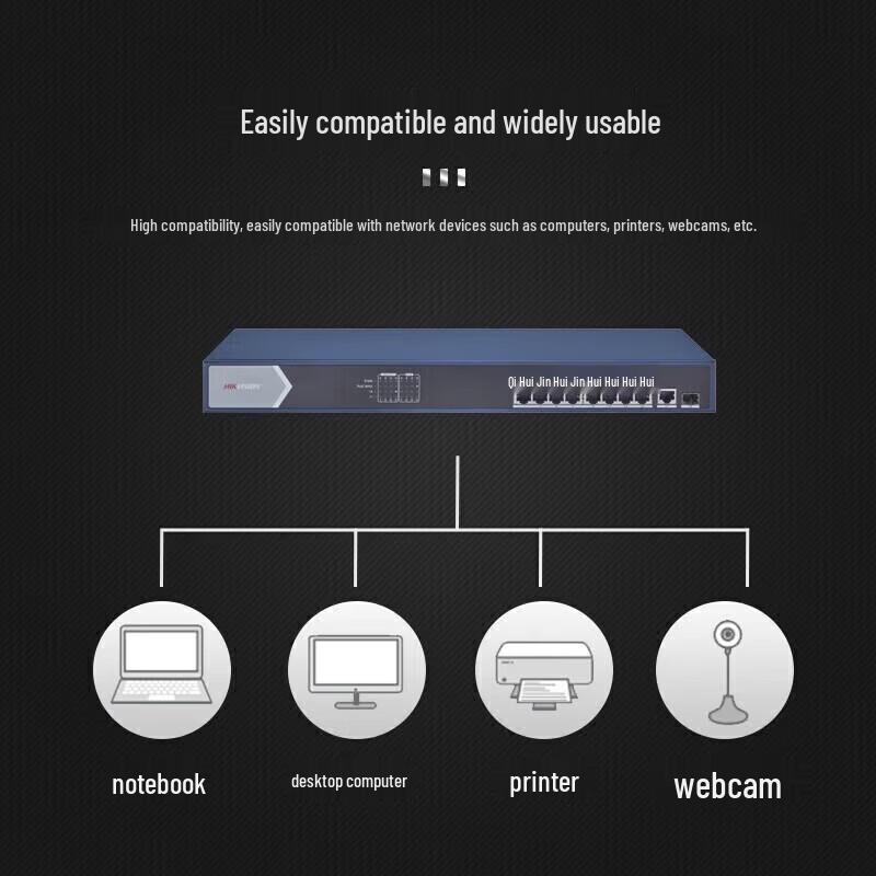 Hikvision Gigabit Rack-mount High Power PoE Switch