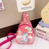 Fashionable Nylon Childrens Chest Bag Vibrant Cartoon Design For Gender Neutral Ages 3 To 6