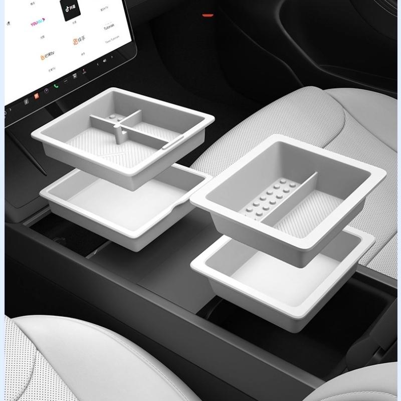 For Tesla Model Y/3 Highland Central Control Storage Box Car Interior Decoration Accessories Accesorios Para Auto Modification