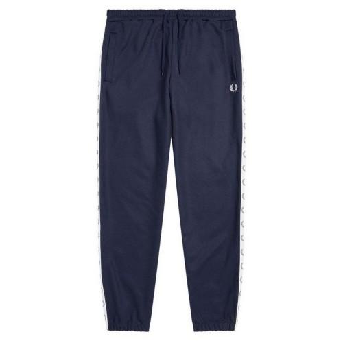 Fred Perry Mens Branded Tape Jogging Bottoms