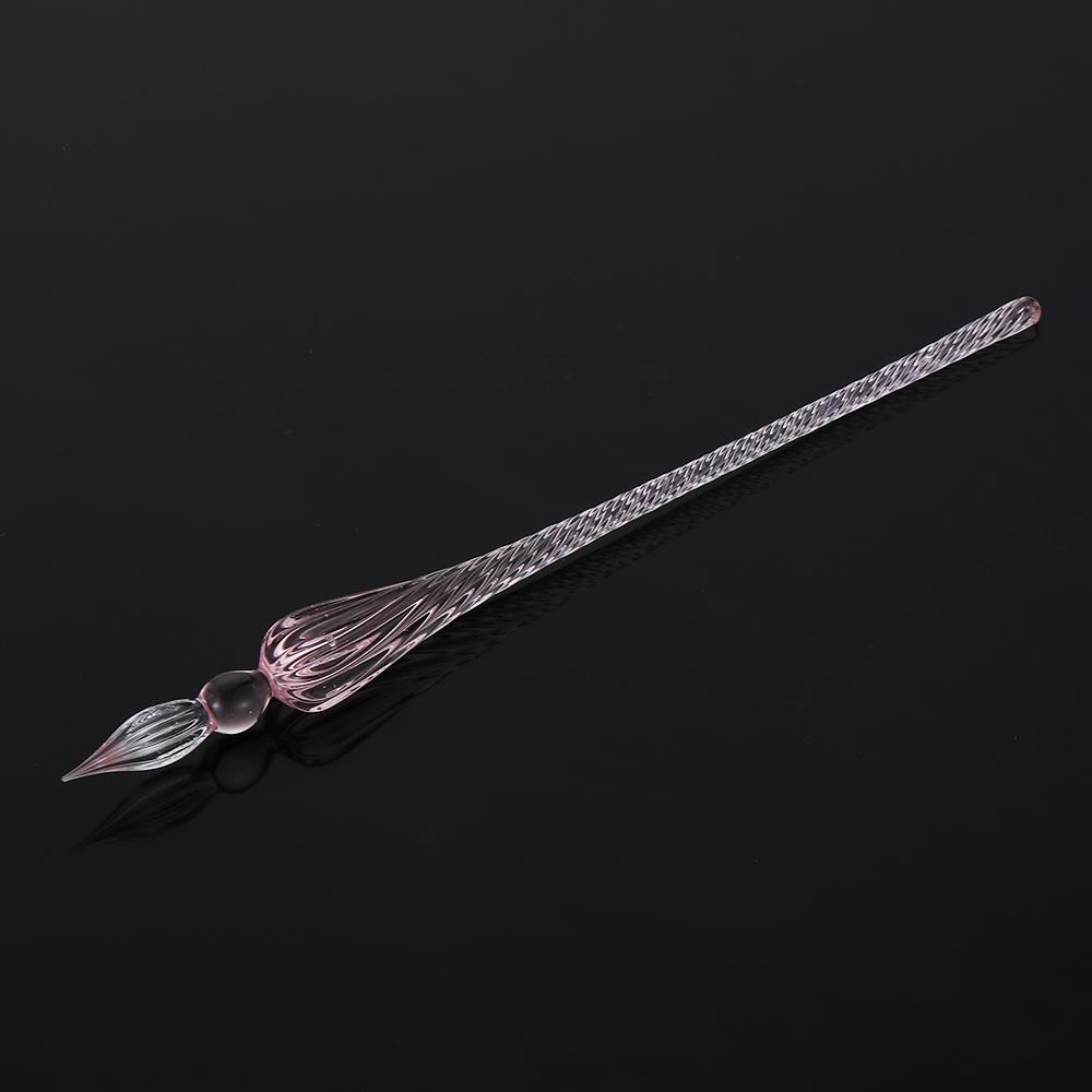 1 шт. Ручная каллиграфия, письмо, перьевая ручка, стеклянная ручка, принадлежности для рисования, заполнение чернилами