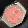 VINTAGE ORIENT AUTOMATIC 46941 JAPAN MENS PEACH COLOR DIAL WATCH A701836-5 R207-a701836