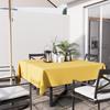 Квадратная скатерть против пятен 140Х140 см ALIX желтая, Soleil d'Ocre