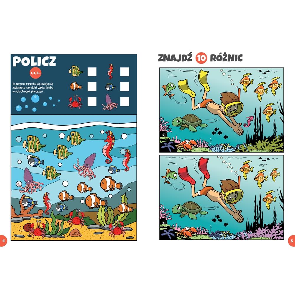 Underwater Puzzles For Kids 32 Pages Puzzle Book