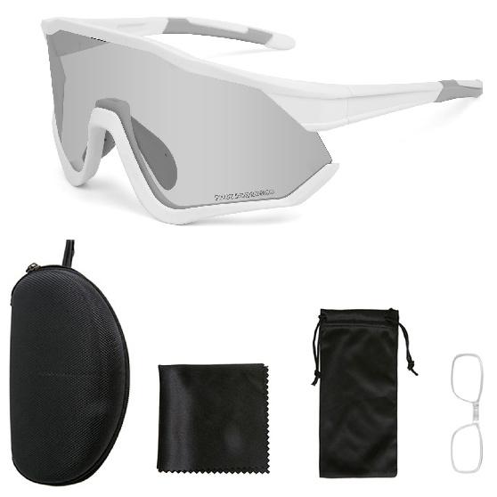 New cycling glasses, running marathon sports goggles for men, outdoor windproof sunglasses, photochromic sunglasses for women