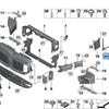 Декоративная накладка на крыло BMW 7 серии G12 LCI Cerium Grey