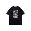 Li Ning X Forbidden City Baoyun Building Collaboration Short Sleeve T-Shirt Men Tops Black AHSP843-2