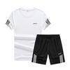 Summer Set Men Casual Two Pieces Suit Short Sleeve T-shirt & Shorts Sets Male Streetwear