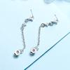 Lindon Copper Alloy Zircon Earrings Drop Earrings For Women Wedding Party Gifts