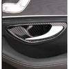 For Benz C-Class C300 C43 2015- Carbon Fiber Inner Door Bowl Cup Cover Trim
