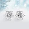 Украшения для ушей Серьги из циркония с инкрустацией из циркония Изысканные серьги-гвоздики для женщин Для девочек