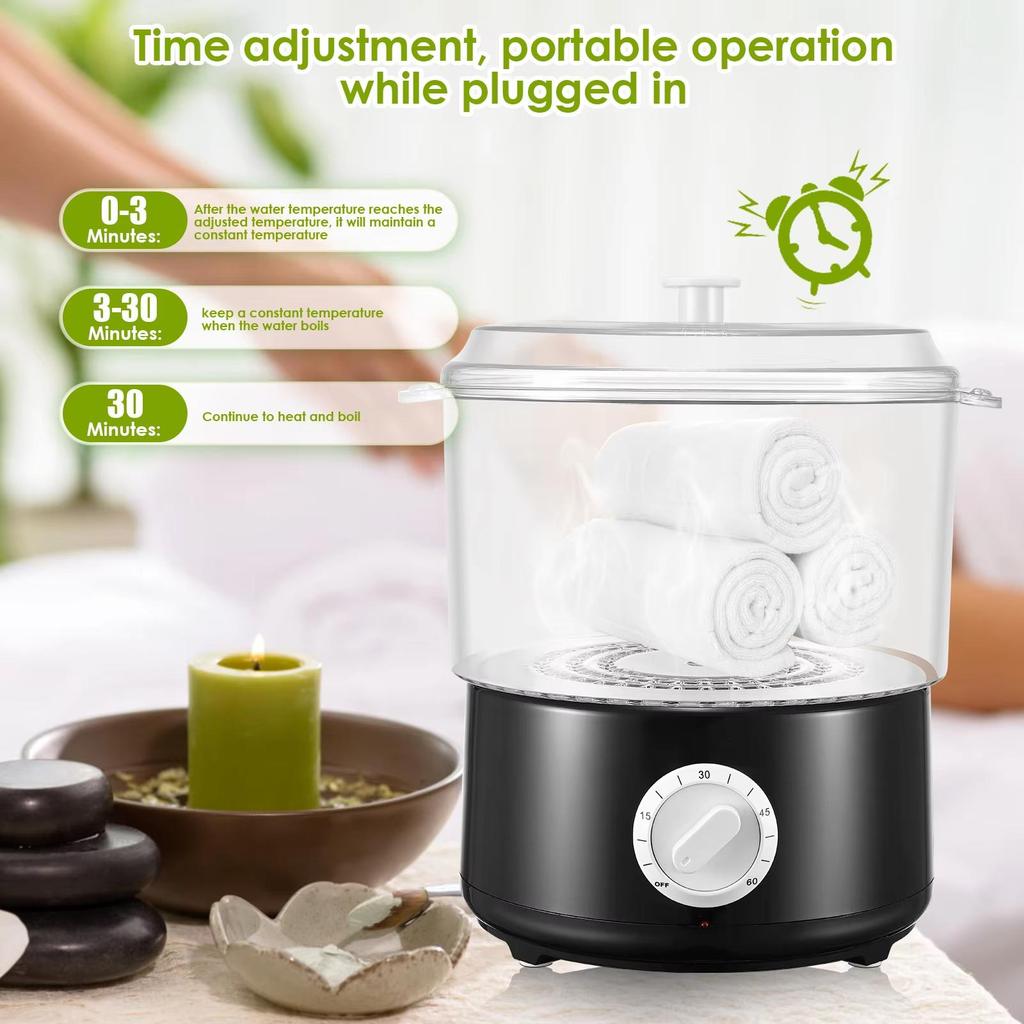 Быстрый нагрев СПА-полотенцесушителя, нагревателя для полотенец, отпаривателя для полотенец, дневного многоразового использования для маникюрного салона, парикмахерской и горячего бритья