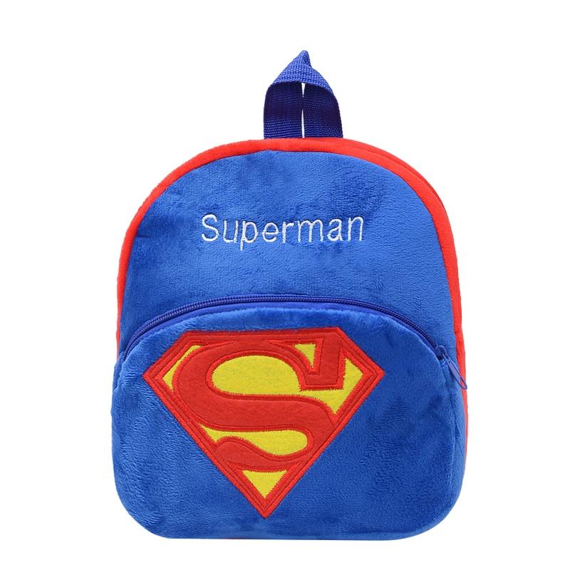 Lovely Baby Kids Plush Book Bag Double Shoulder Backpack Kindergarten Early Education Cartoon Anime Theft Prevention Shock Resistance 20*25cm