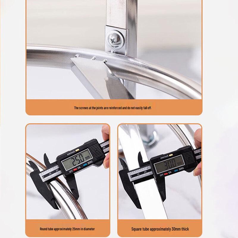 Многофункциональная тележка из нержавеющей стали