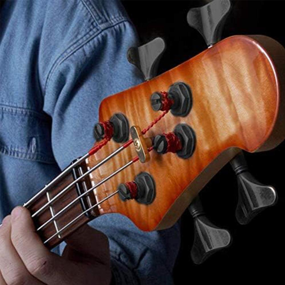 Черные литые колки 2L + 2R для электробаса для Precision Bass и Jazz Bass