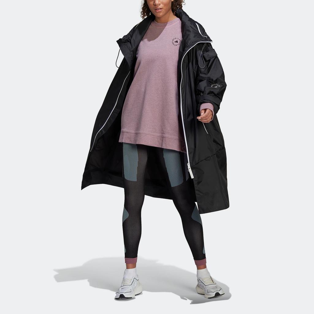 adidas X Stella McCartney Asmc Tst Sl Спортивные леггинсы с высокой талией Женские леггинсы Черные HG8786