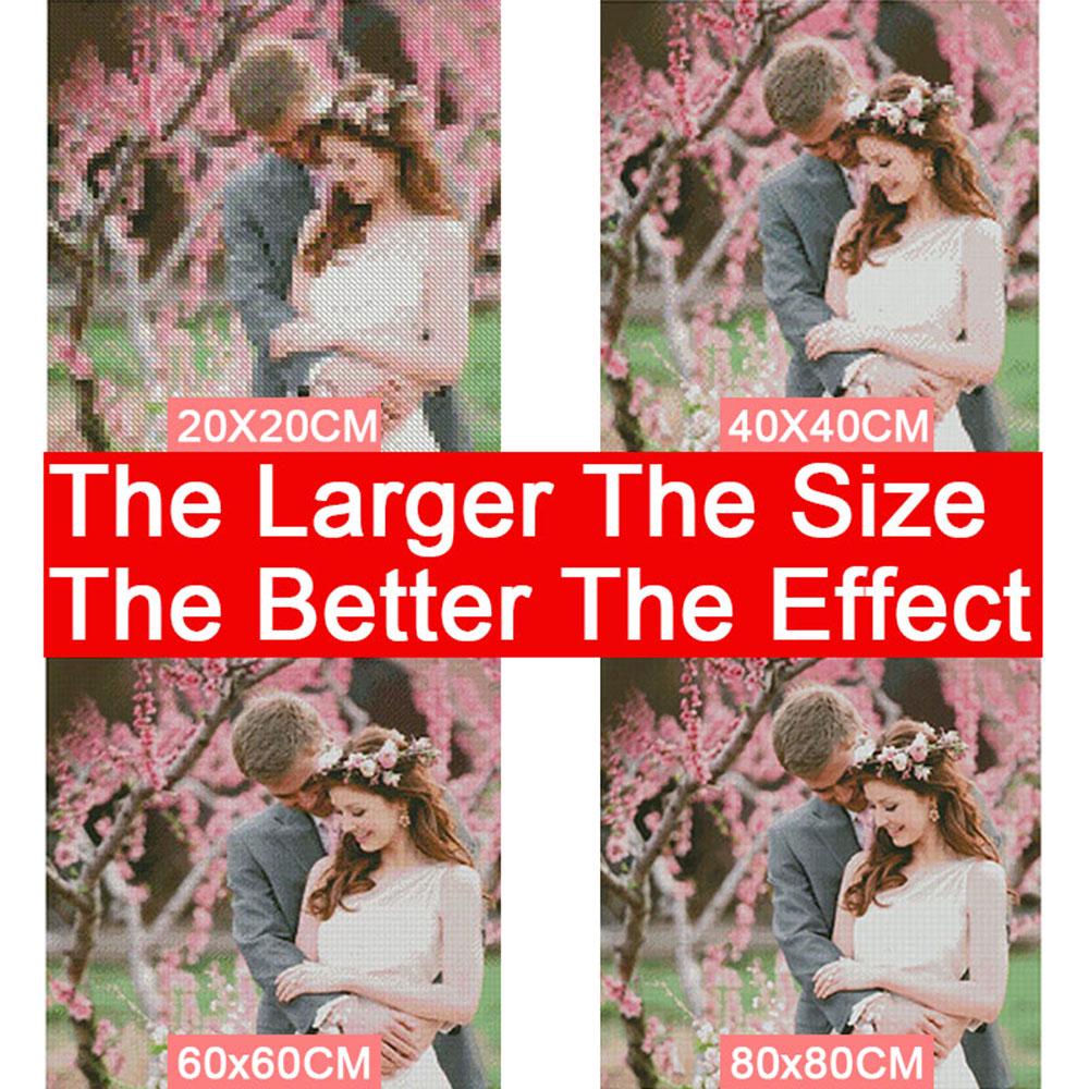 5D DIY Diamond Painting Religious Jesus Full Circular Diamond Embroidery Cross Stitch