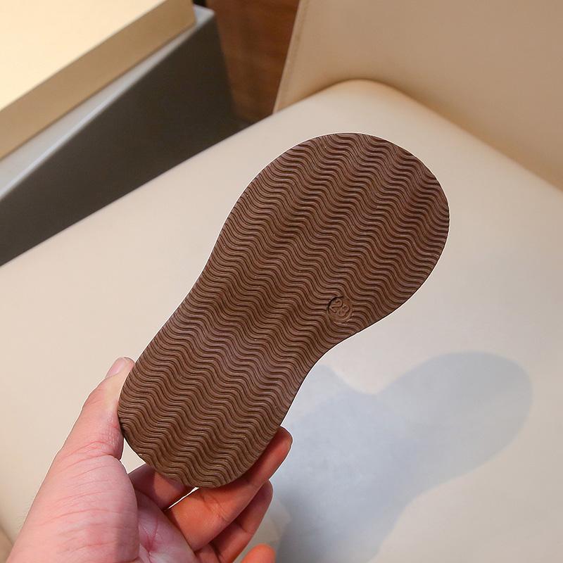 Children's Boots New Padded Thickened Boys and Girls Cotton Shoes Size 23-35 Versatile Non-slip Kids Baby Martin Boots Shoes