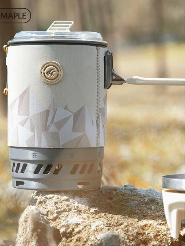 X5 Windproof Solar Camping Stove - Energy-Saving Outdoor Portable Cooker