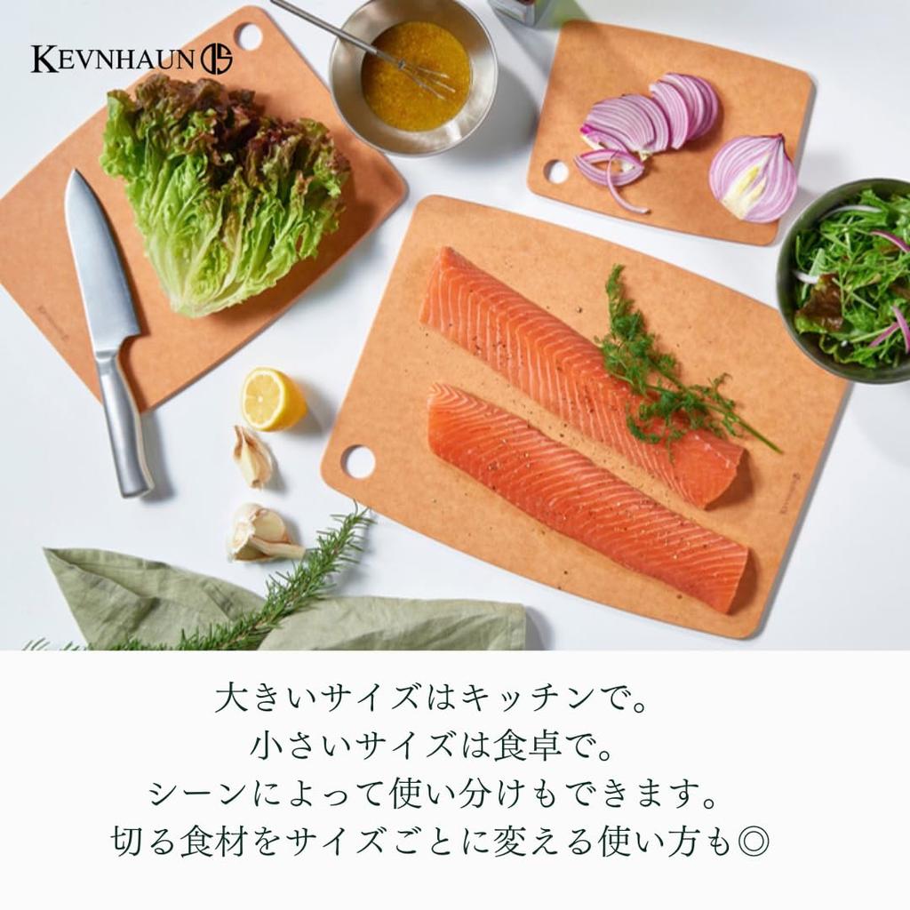 [Kevnhaun] Cutting Board L Size Natural 37x27.5cm