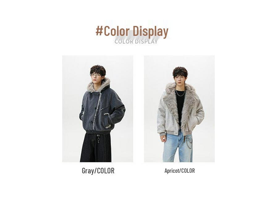 Мужская модная зимняя куртка из ПУ-кожи и хлопка с изображением горного орла - Толстая, теплая верхняя одежда для пар