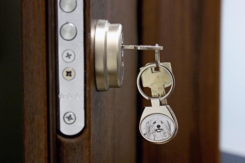 Coton De Tulear, Cotie - Keychain with a Dog, Keychain with a Print, Personalized Pendant from the Art-Dog Brand