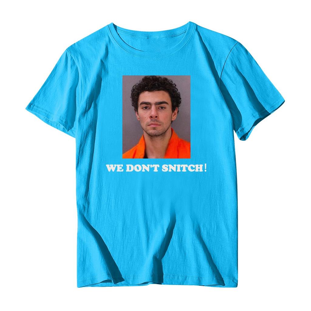 Повседневная модная спортивная футболка с круглым вырезом и принтом унисекс с коротким рукавом