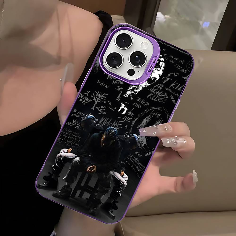 Чехол для телефона рэпера X-XXXTentacion Для IPhone 16 15 14 13 12 11 17 Pro MAX Plus Pro Матовый противоударный чехол