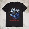 Футболка Sodom Band из черного хлопка с коротким рукавом, подарок для фаната, унисекс, все размеры, хлопковая футболка унисекс с коротким рукавом, стиль High Street