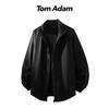 TOM ADAM Stand Collar Trendy Workwear Casual Jacket
