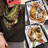 Женский шарф 100% чистый шелк Элегантный с цветочным принтом Маленький квадратный шейный платок Бандана Женский эшарп Роскошные повязки для волос Весна