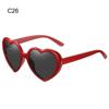 UV400 Polarized Heart Sunglasses Party Beach Love Shaped Shades Heart Shaped Sun Glasses  for Women