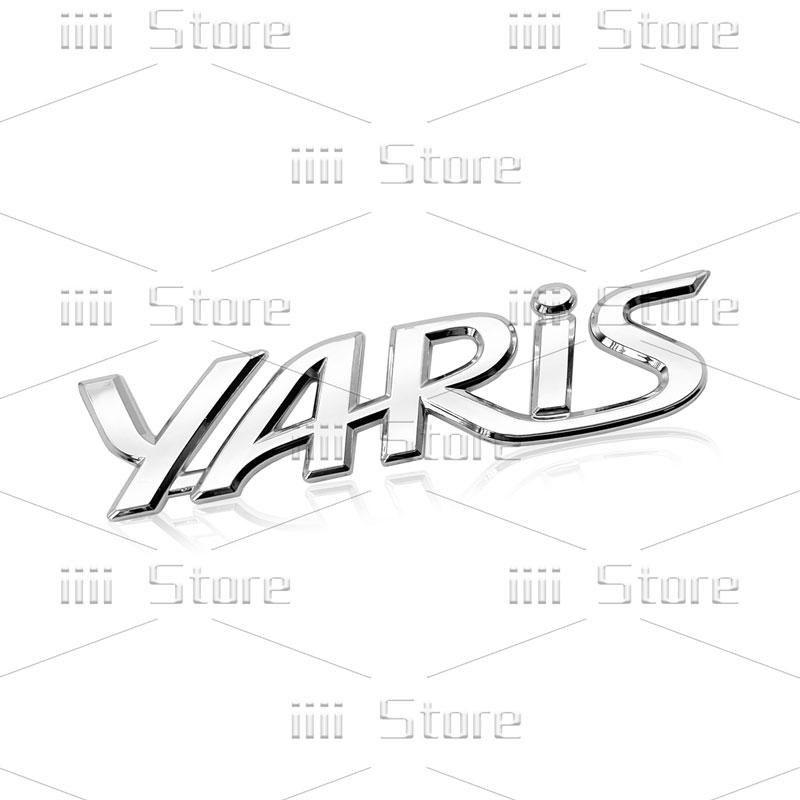 3D Metal Car Styling Emblem Car Tailgate Rear Trunk Fender Side Badge Sticker For Toyota Yaris Logo Camry Corolla 4Runner Auris