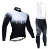 2026 Pro Cycling Jersey Autumn Riding Long Sleeves Men INEOS Cycling Bib Set Bicycle Clothing Spring MBT Breathable Bike Clothes