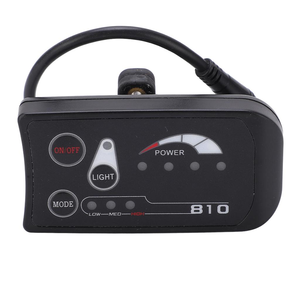 Светодиодный дисплей для электровелосипеда, панель управления 36 В 48 В S810, светодиодный дисплей-метр для электровелосипеда