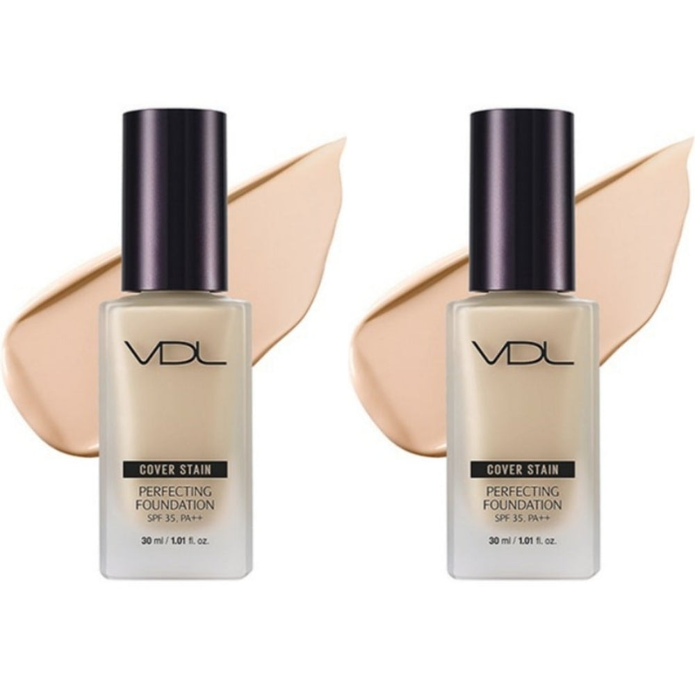 VDL Cover Stain Perfecting Foundation SPF35 PA++ 30мл*1шт/2шт