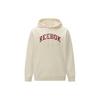 Reebok Logo Letter Print Hooded Drawstring Comfortable Sweatshirt Unisex Sweatshirt Beige 24SRC307UGM0
